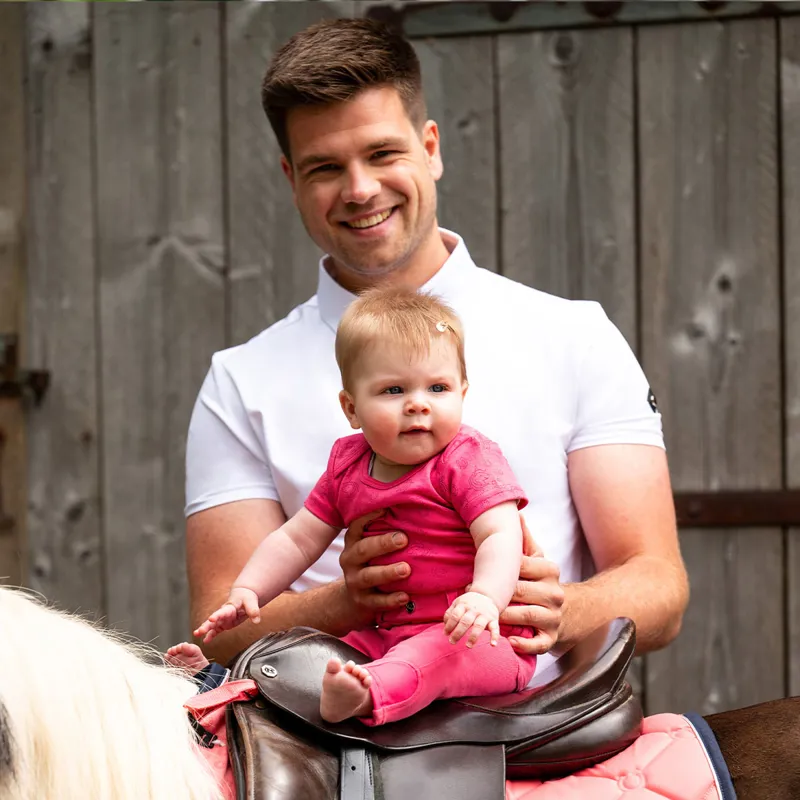 QHP Jaily Baby Bodysuit - Pink-4