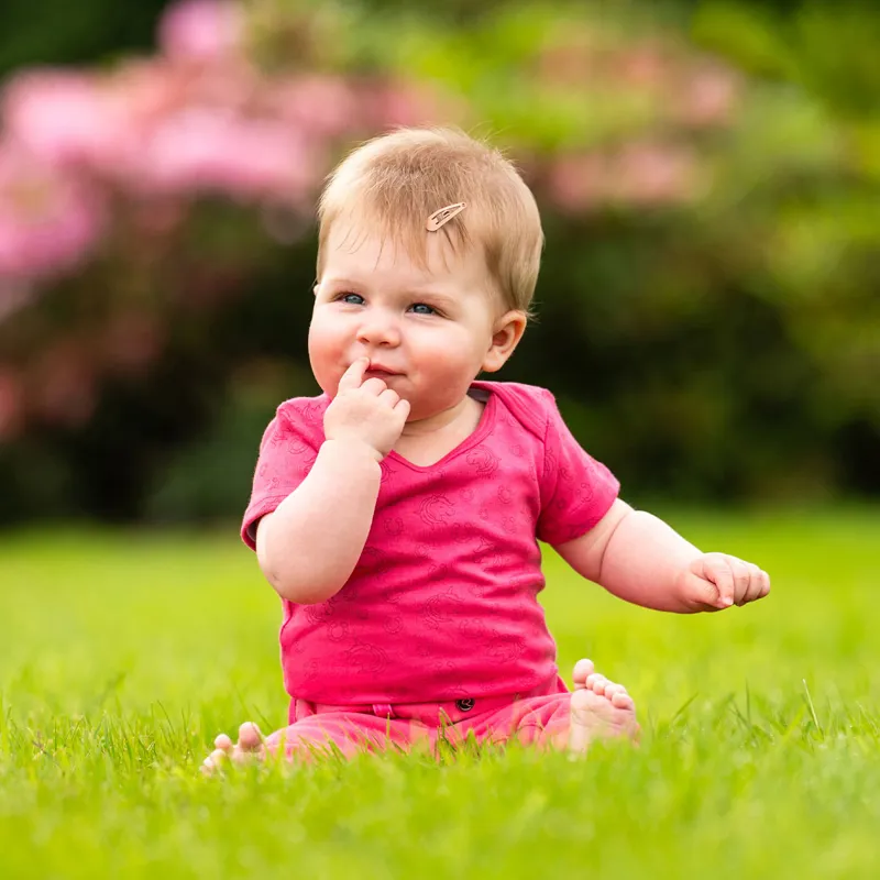 QHP Jaily Baby Bodysuit - Pink-3