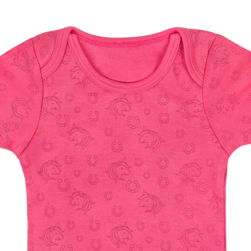 QHP Jaily Baby Bodysuit - Pink-2