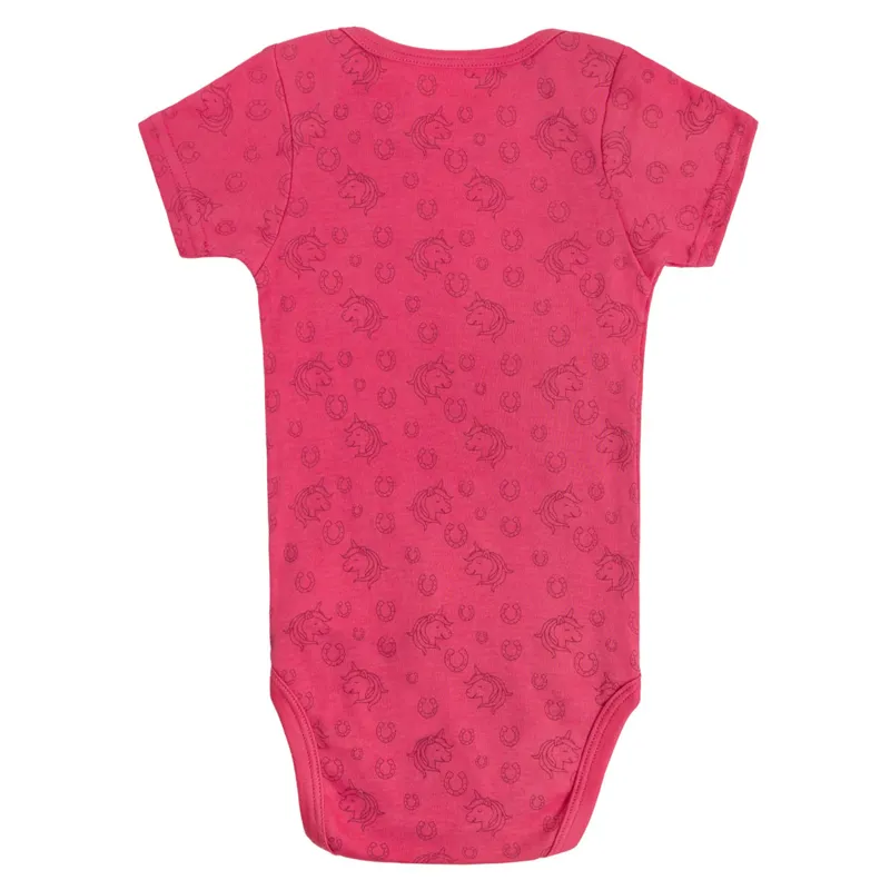 QHP Jaily Baby Bodysuit - Pink-1