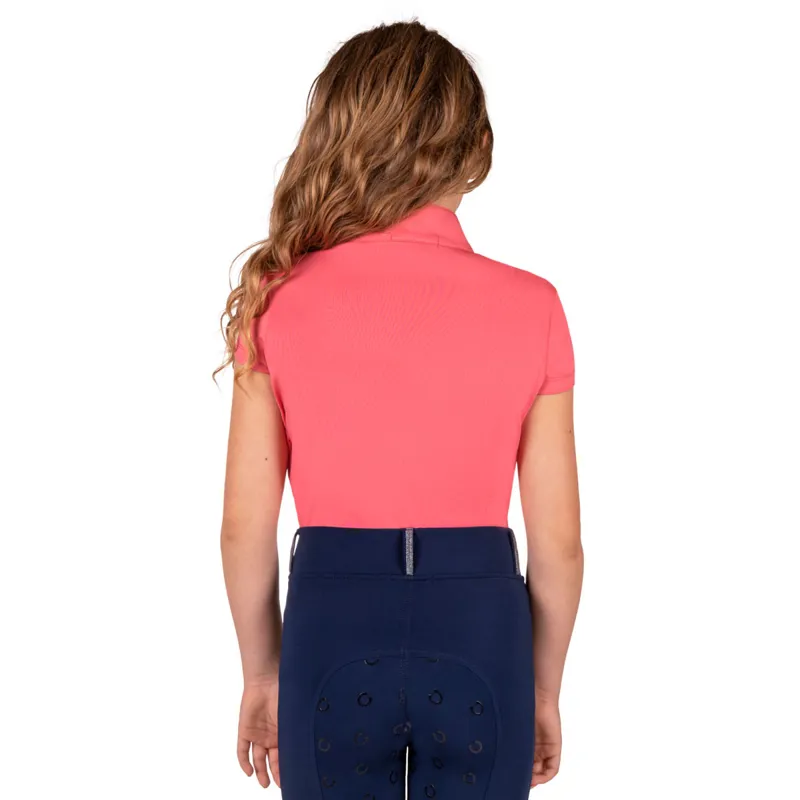 QHP Jaily Junior Girls Shirt - Pink-1