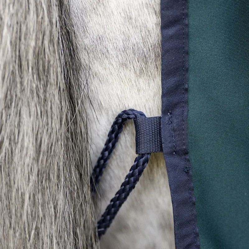 Amigo Jersey Cooler Rug - Dynasty Green/Navy/Silver-4