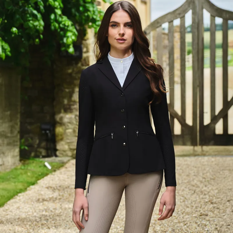 LeMieux Jessica Mesh Womens Show Jacket - Black-6