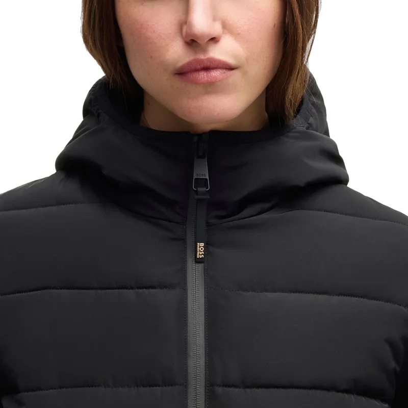BOSS Equestrian Jessy Womens Puffer Hybrid Jacket - Black-5