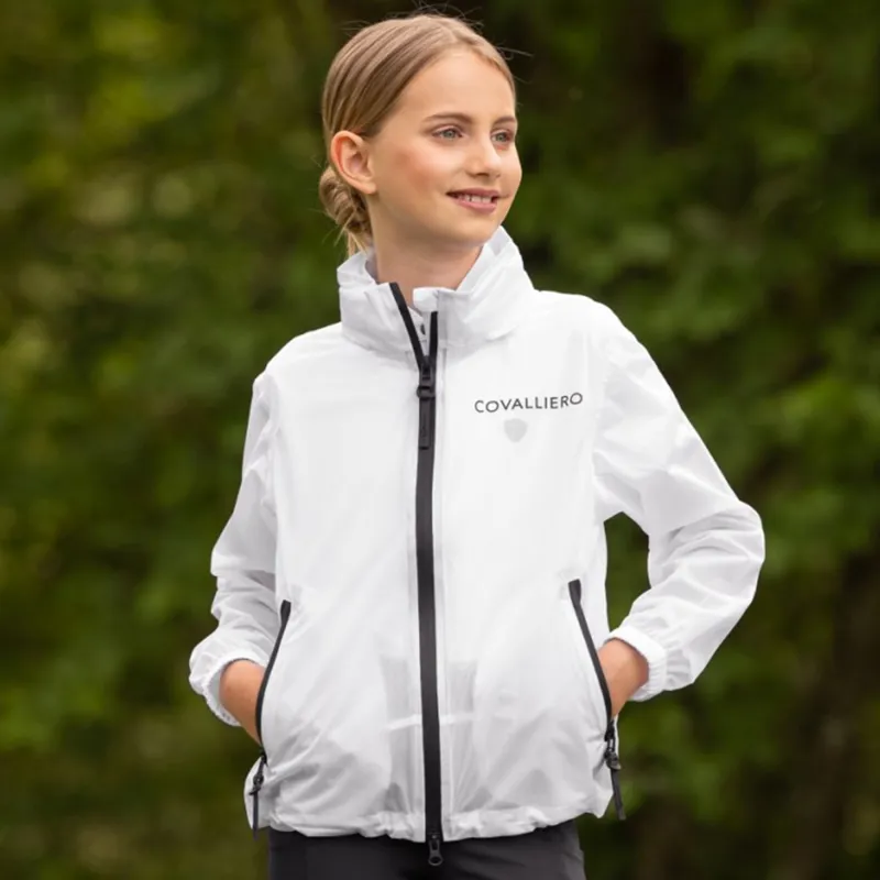 Covalliero ClearView Junior Waterproof Rain Jacket - Clear