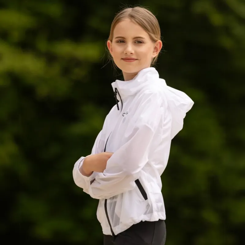 Covalliero ClearView Junior Waterproof Rain Jacket - Clear-4
