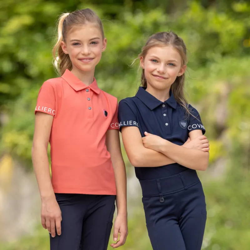 Covalliero Junior Polo Shirt - Dark Navy-2