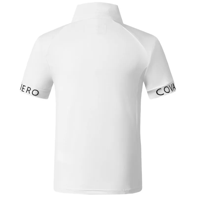 Covalliero Junior Short Sleeve Competition Shirt - White-1