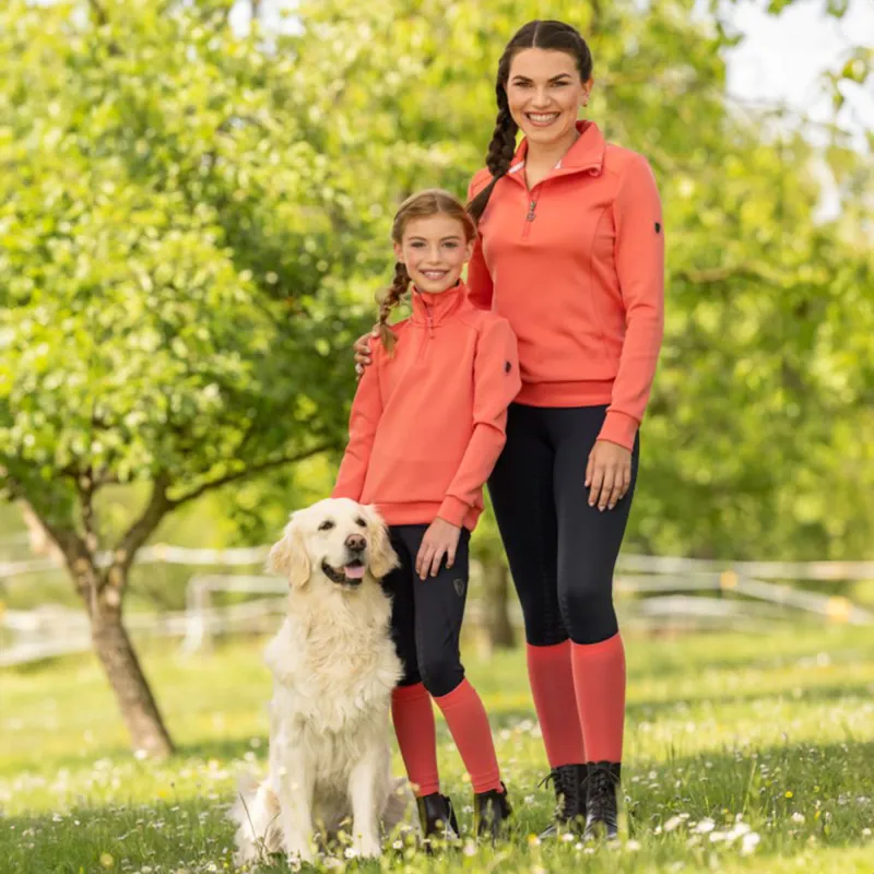 Covalliero Junior Girls Sweater - Coral-2