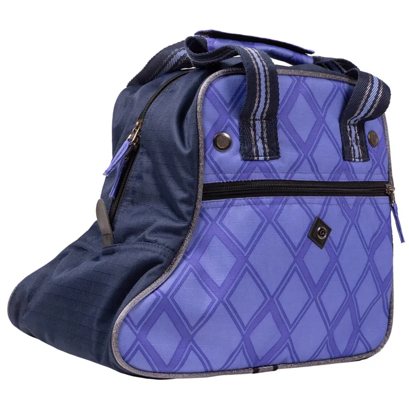 QHP Collection Jodhpur Boot Bag - Purple Sunset
