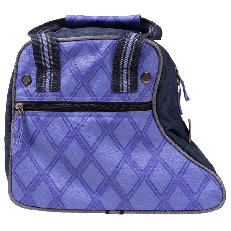 QHP Collection Jodhpur Boot Bag - Purple Sunset-2