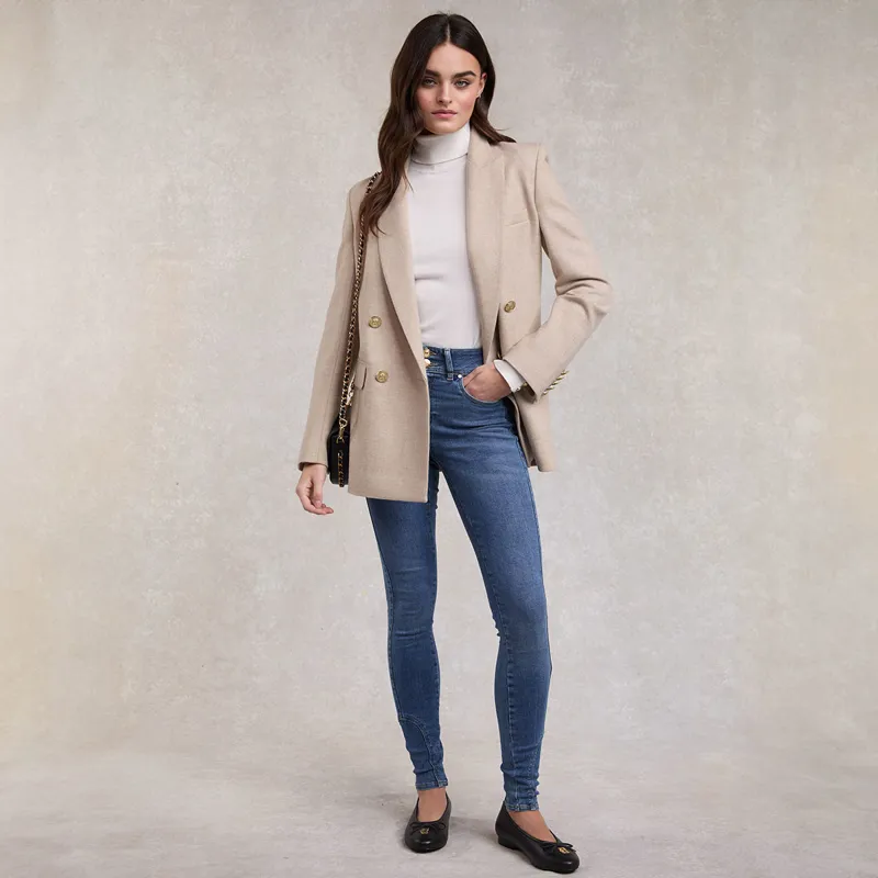 Holland Cooper Womens Jodhpur Jeans - Denim-5