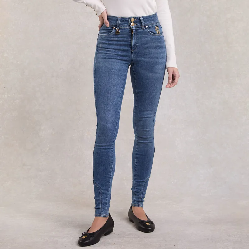 Holland Cooper Womens Jodhpur Jeans - Denim