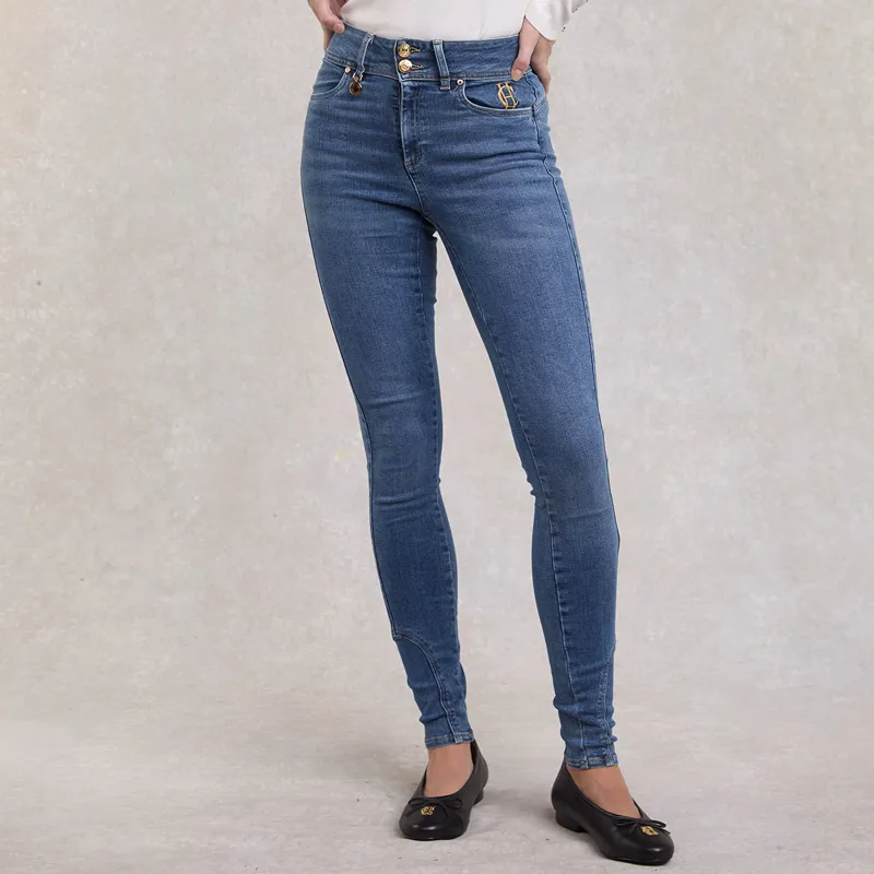 Holland Cooper Womens Jodhpur Jeans - Denim-2