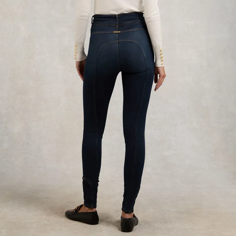 Holland Cooper Womens Jodhpur Jeans - Deep Indigo-3