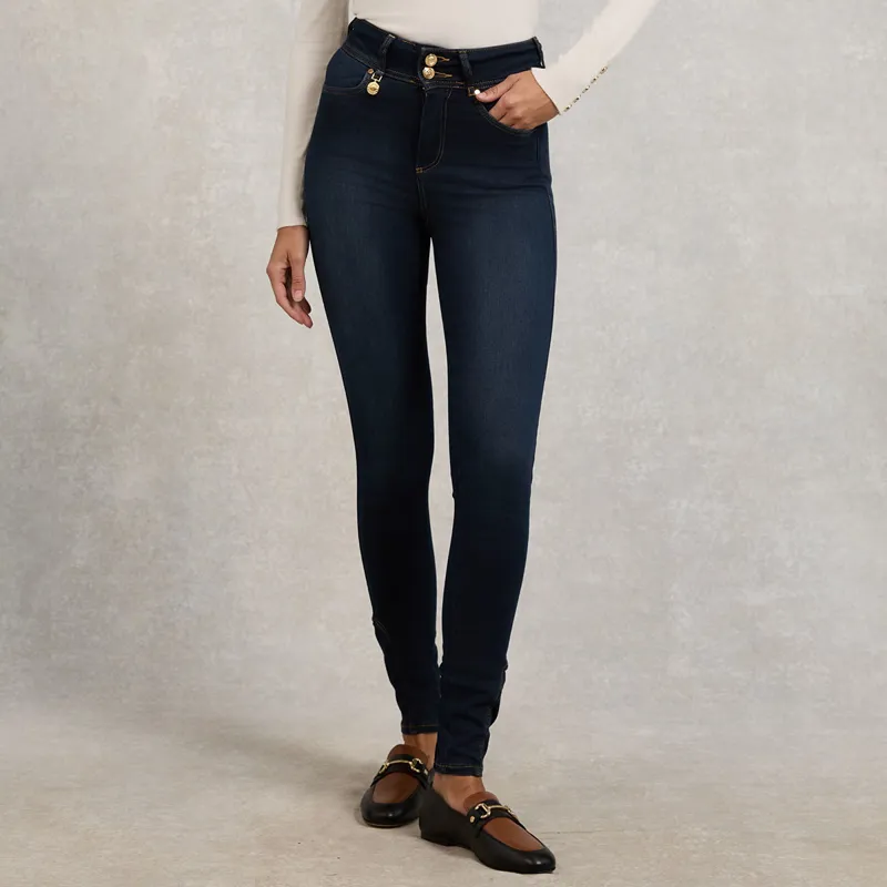 Holland Cooper Womens Jodhpur Jeans - Deep Indigo
