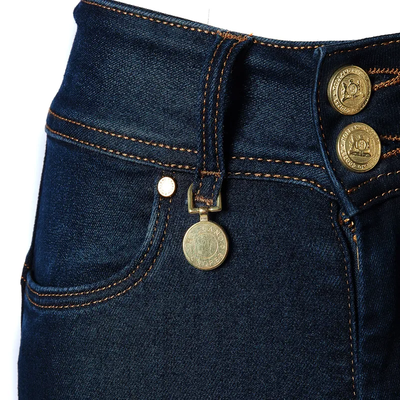 Holland Cooper Womens Jodhpur Jeans - Deep Indigo-12