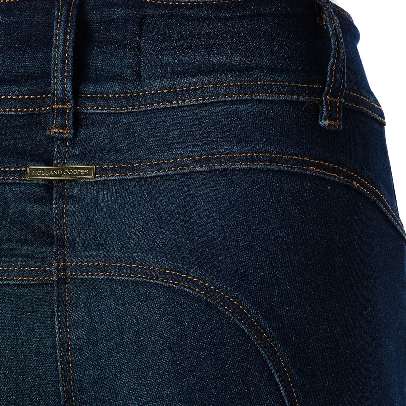 Holland Cooper Womens Jodhpur Jeans - Deep Indigo-10