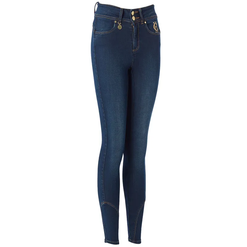 Holland Cooper Womens Jodhpur Jeans - Deep Indigo-8
