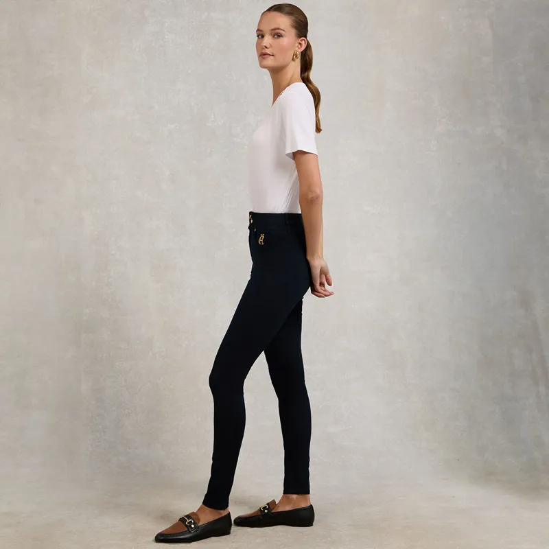 Holland Cooper Womens Jodhpur Jeans - Ink Navy-3