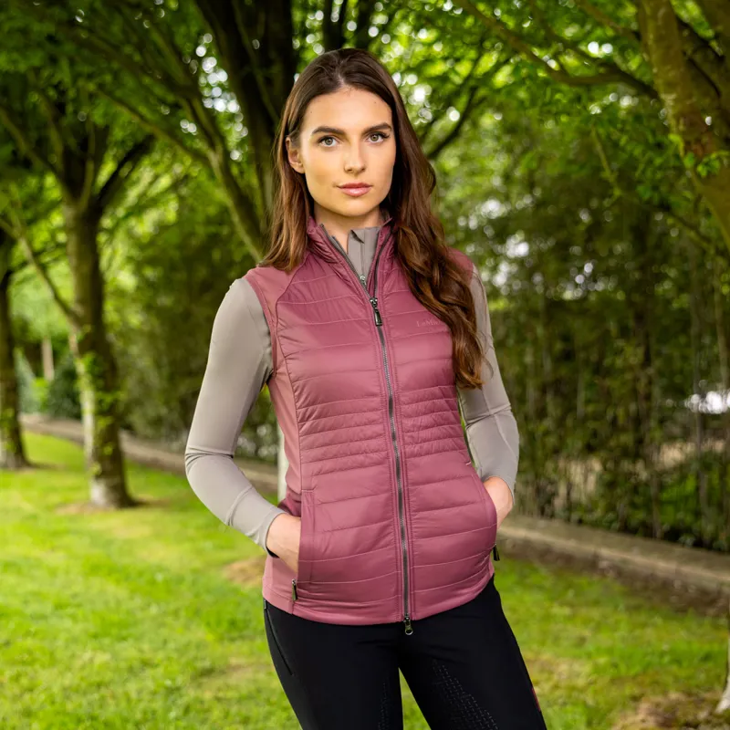LeMieux Juliette Ladies Gilet - Rosewood-2
