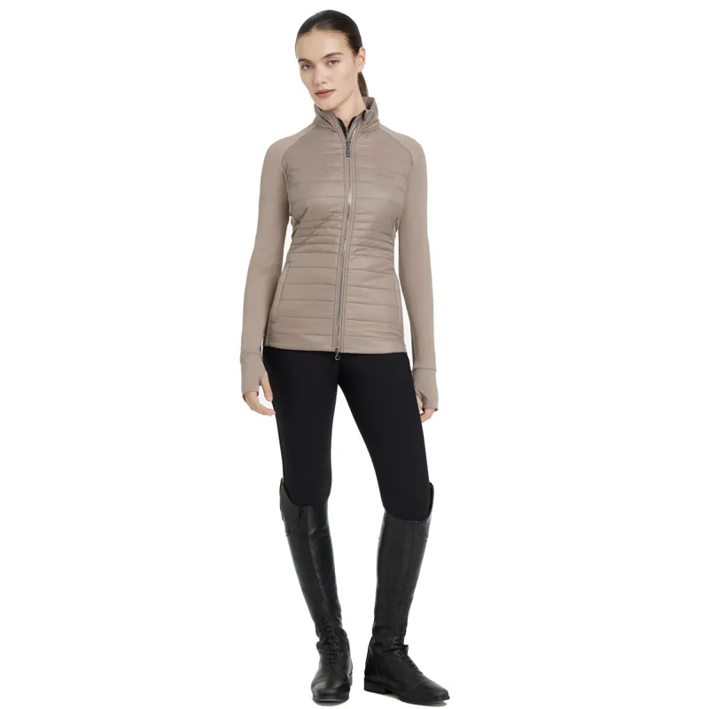 LeMieux Juliette Ladies Quilted Jacket - Pecan-1