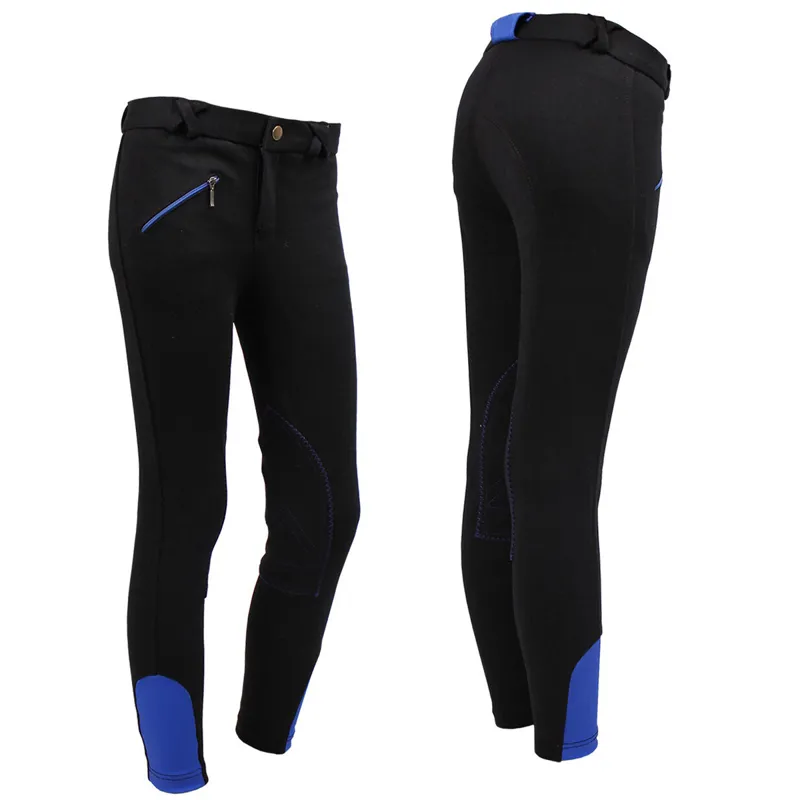 QHP Junior Breeches - Black