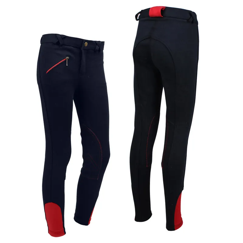 QHP Junior Breeches - Marine