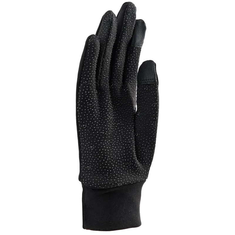 Aubrion Patterson Thermo Junior Riding Gloves - Black-1