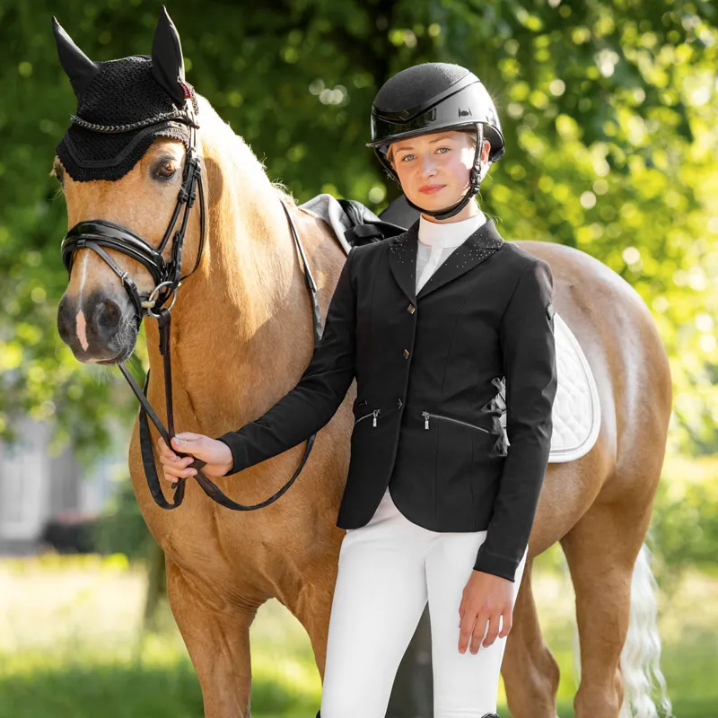 LeMieux Junior Pro Show Jacket - Black-1