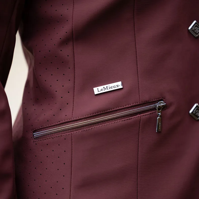 LeMieux Junior Pro Show Jacket - Burgundy-5
