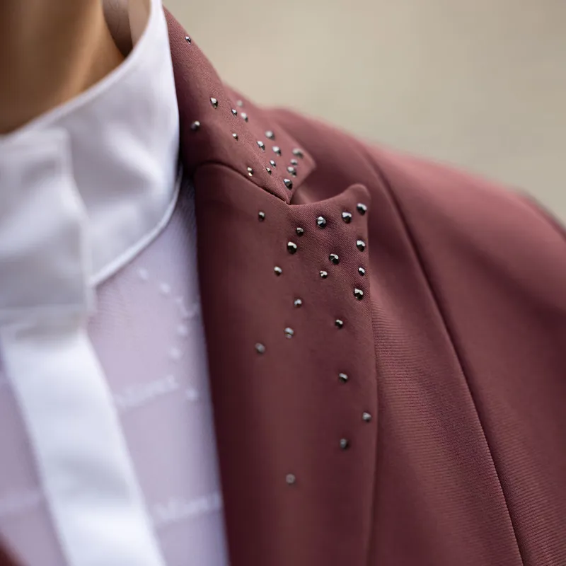 LeMieux Junior Pro Show Jacket - Burgundy-2