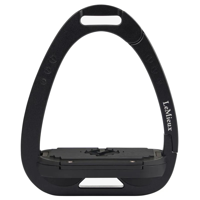 LeMieux Junior Vector Balance Inclined Stirrups - Black-3