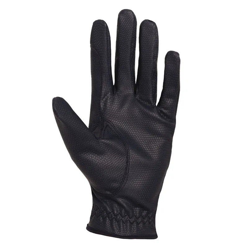 Kentucky Glitter Grip Womens Riding Gloves - Navy-2