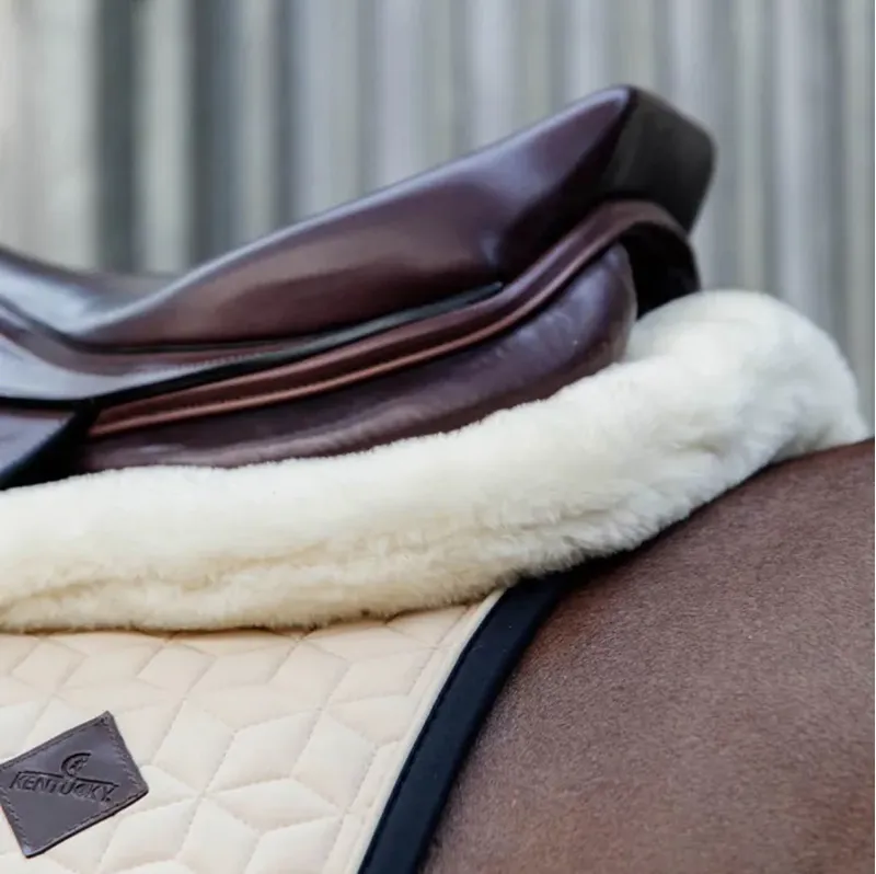 Kentucky Faux Sheepskin Half Pad Impact Equalizer - Black-3