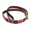KM Elite Argentinian Dog Lead - Traditional Navy/Red/White