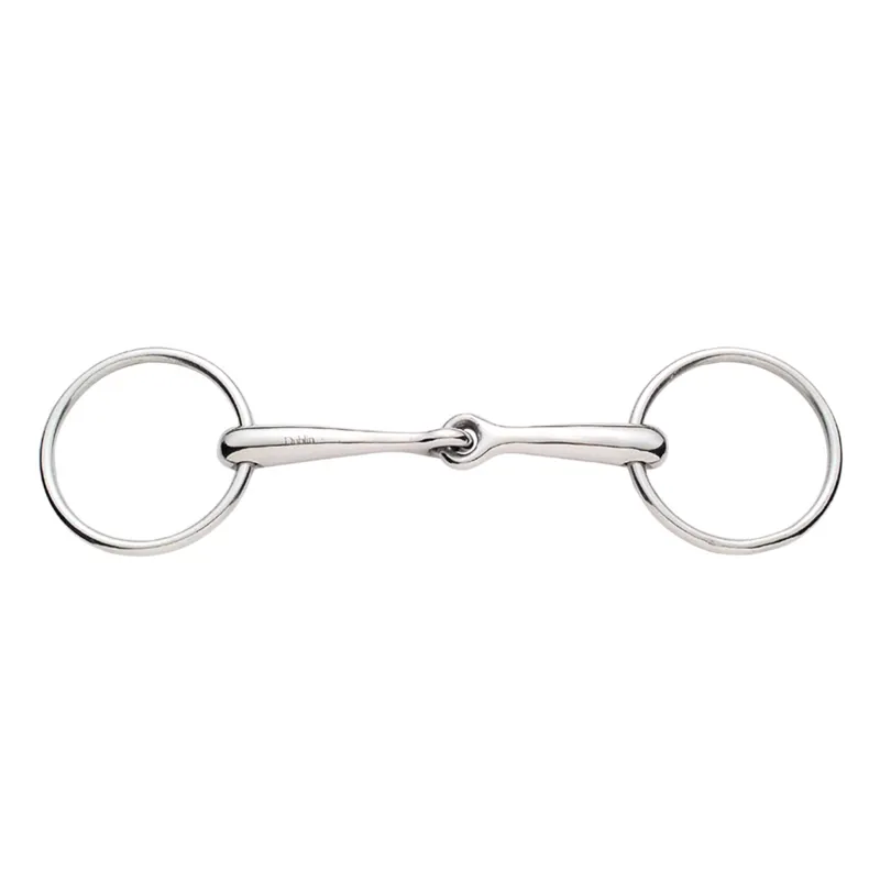 Korsteel Stainless Steel Jointed Loose Ring Snaffle