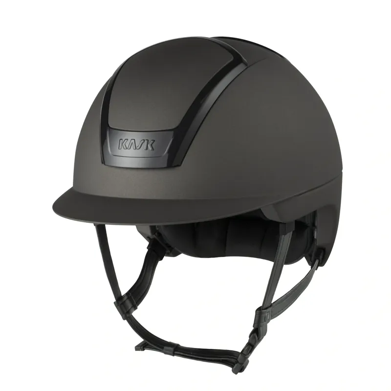 KASK Nemesi Metal Riding Hat - Ash Brown