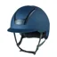 KASK Nemesi Shine Riding Hat - Cobalt Blue