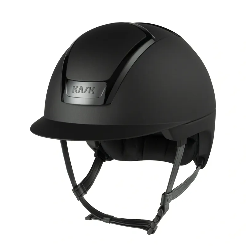 KASK Nemesi Metal Riding Hat - Smokey Black
