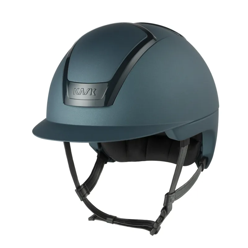 KASK Nemesi Metal Riding Hat - Teal Green