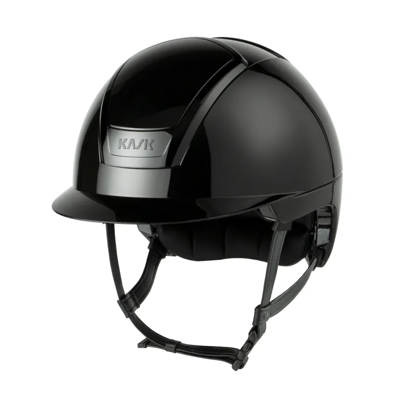 KASK Nemesi Shine Riding Hat - Black