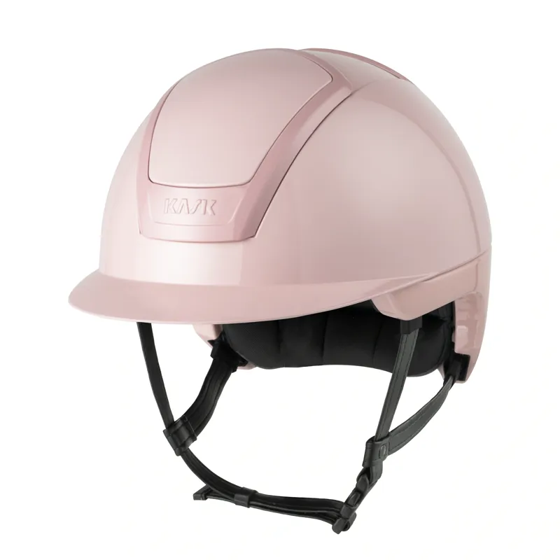 KASK Nemesi Shine Riding Hat - Bubble Pink