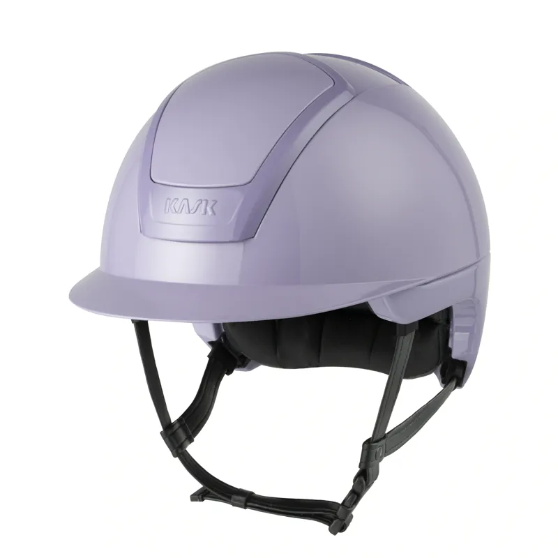 KASK Nemesi Shine Riding Hat - Cloud Lilac 