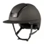 KASK Nemesi Wide Peak Metal Riding Hat - Ash Brown