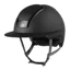 KASK Nemesi Wide Peak Metal Riding Hat - Smokey Black