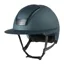 KASK Nemesi Wide Peak Metal Riding Hat - Teal Green