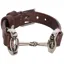 HV Polo Kate Big Bit Bracelet - Brown/Silver