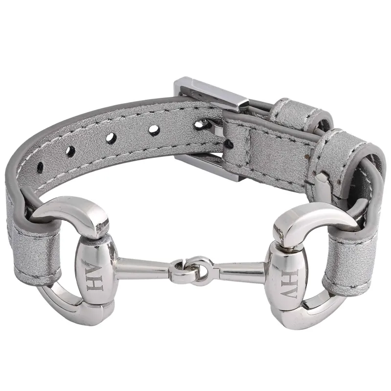 HV Polo Kate Big Bit Bracelet - Silver/Silver