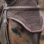 Kentucky Wellington Glitter Band Soundless Fly Veil - Brown